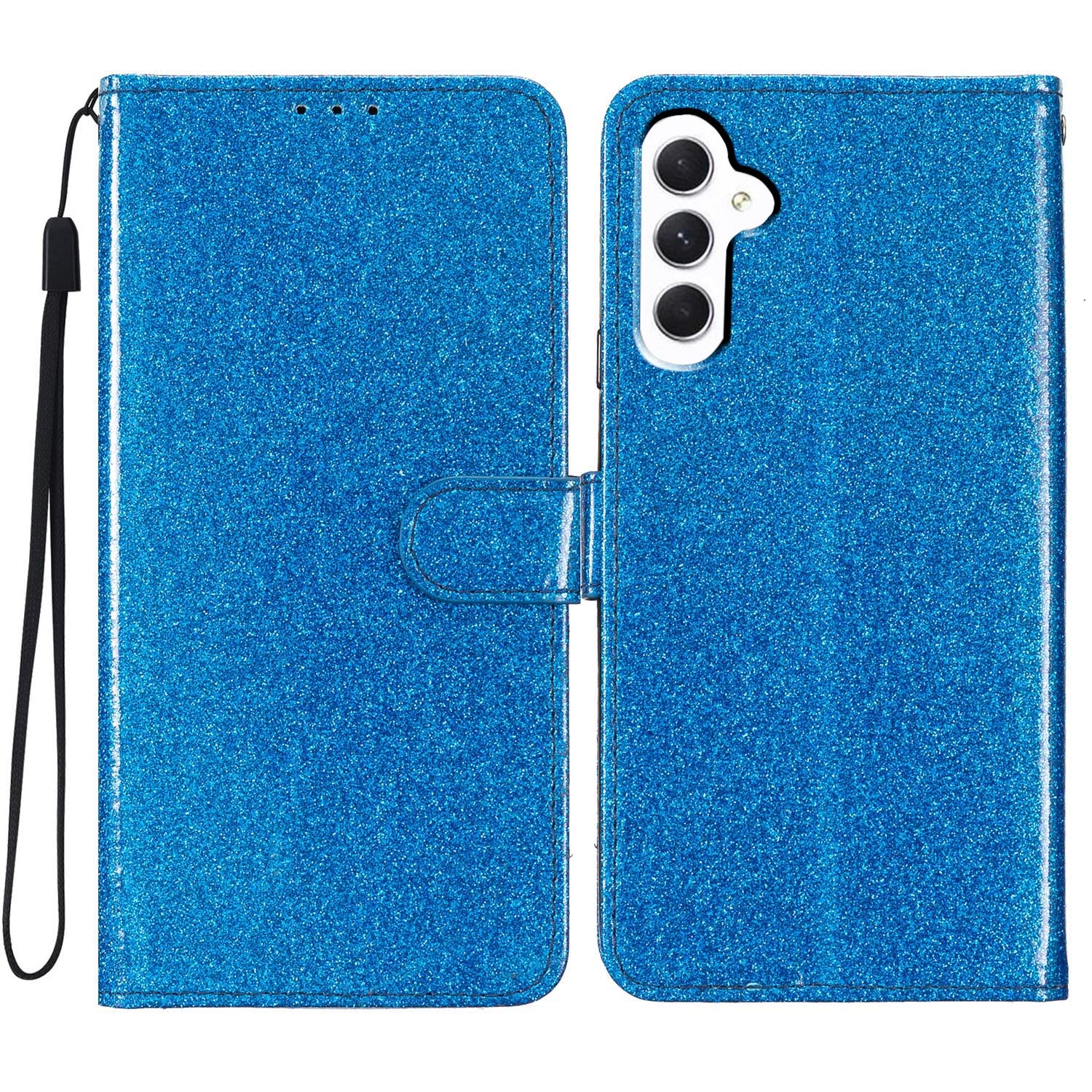 For Samsung Galaxy A05s 4G Case Glittery PU Leather Phone Cover with Wallet Stand For Samsung Galaxy A05s 4G Case Glittery PU Leather Phone Cover with Wallet Stand